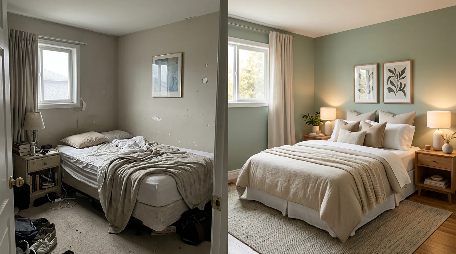 Design idea: a bedroom redesigned