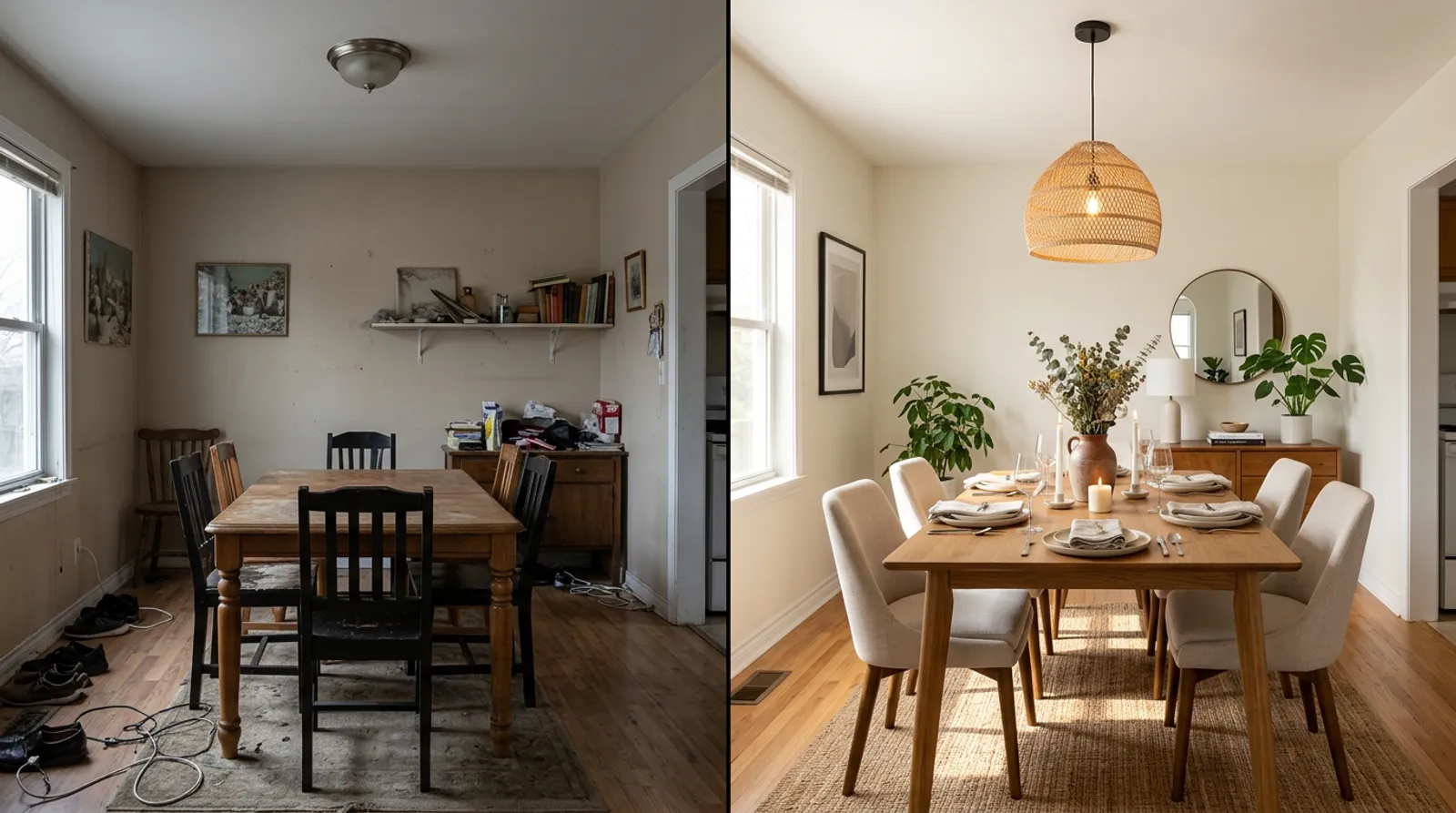 Design idea: a dining room redesigned