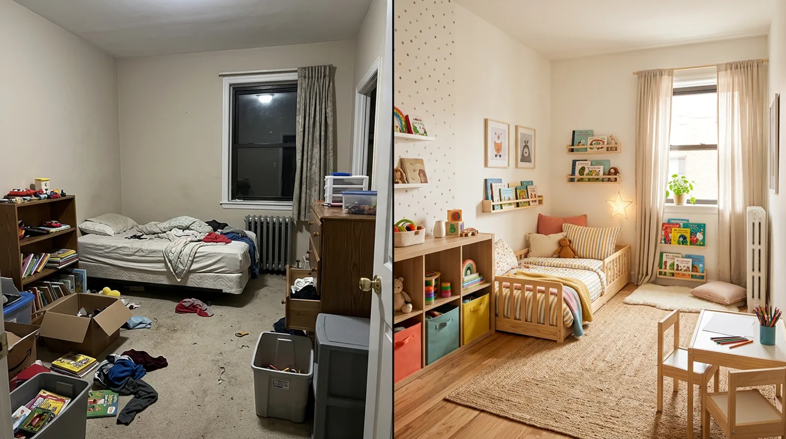 Idée d'aménagement : une chambre d'enfant repensée