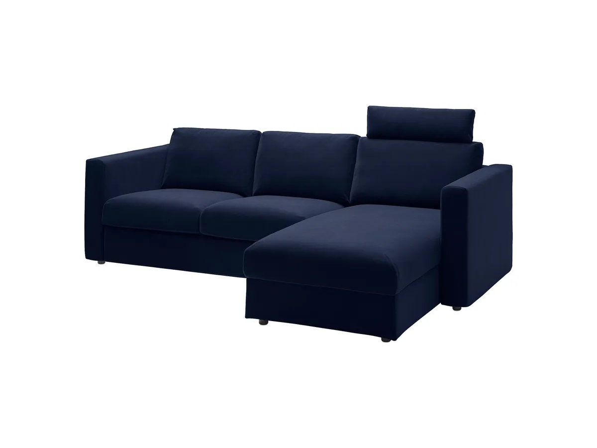 IKEA VIMLE modular sofa with chaise longue